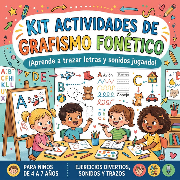 Kit Actividades de Grafismo Fonético